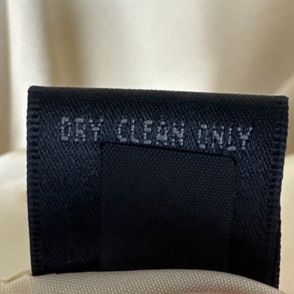 Lafayette 148 Silk Dress Champagne Fully Lined A-Line Timeless Designer Size 6 - Picture 9 of 9